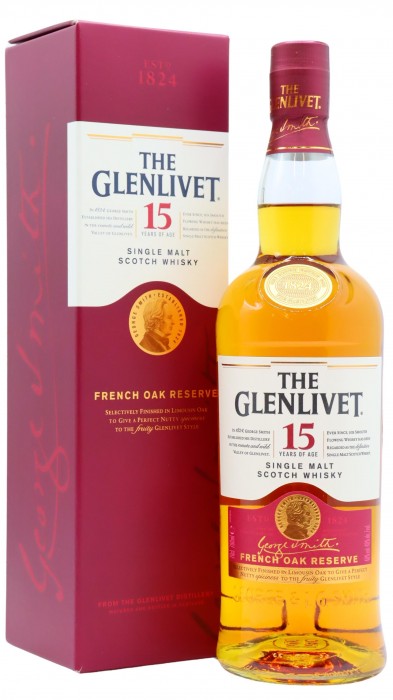Glenlivet 15 year old french oak reserve 700ml