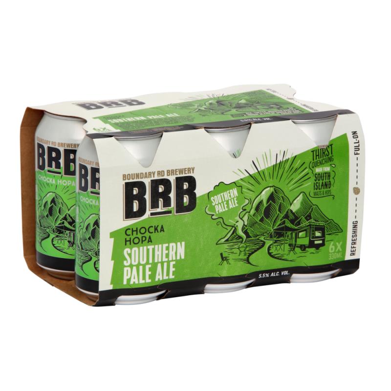 Boundary Road Brewery Southern Pale Ale Cans 6x330ml