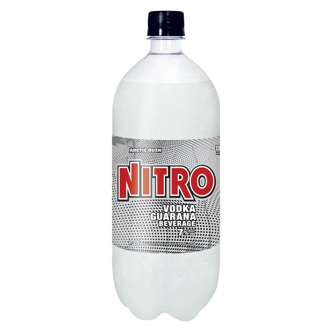 Nitro Vodka & Guarana Lemon Arctic Rush 1.25Ltr