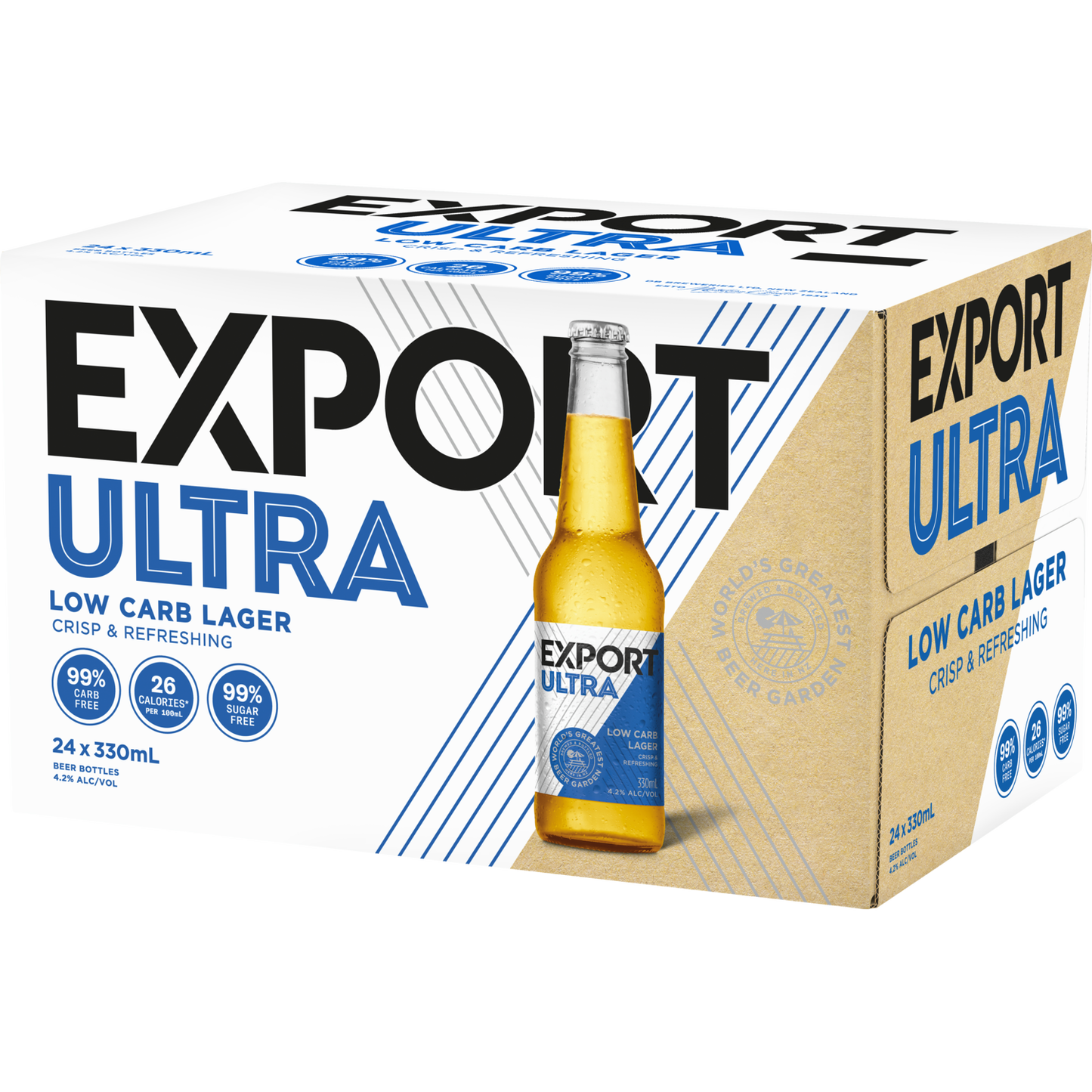 Export Ultra Low Carb 24 Pk Btls