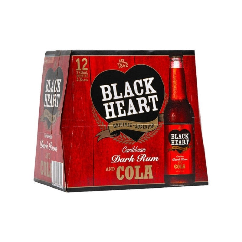 Black Heart 5% 12pk Btls