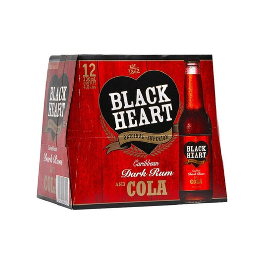 Black Heart 5% 12pk Btls