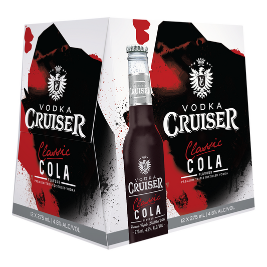 Cruiser Classic Cola 4.8% 275ml 12pk Bottles
