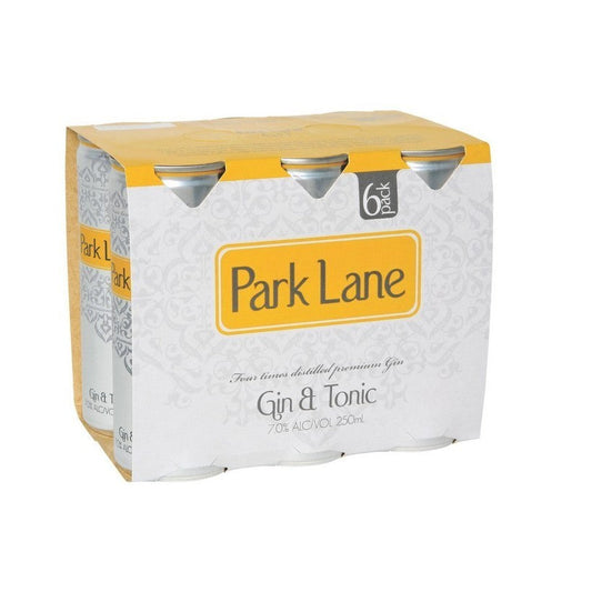 Park Lane Gin & Tonic 4x6pk 250ml Cans