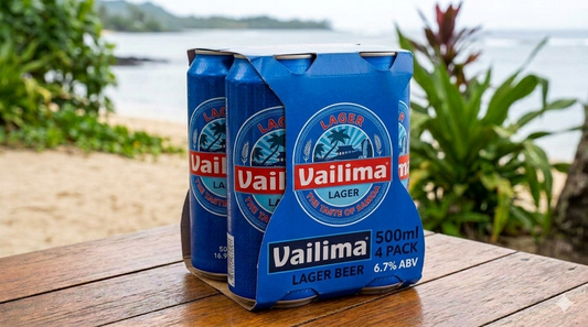 Vailima 6.7% Lager 4 x 500mL
