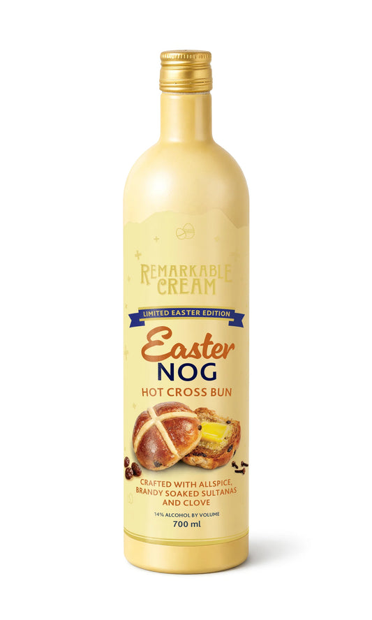 Remarkable Cream Easter Nog Hot Cross Bun 700ml