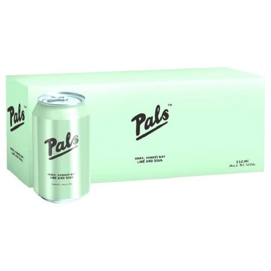 Pals Vodka Lime & Soda 10pk Cans