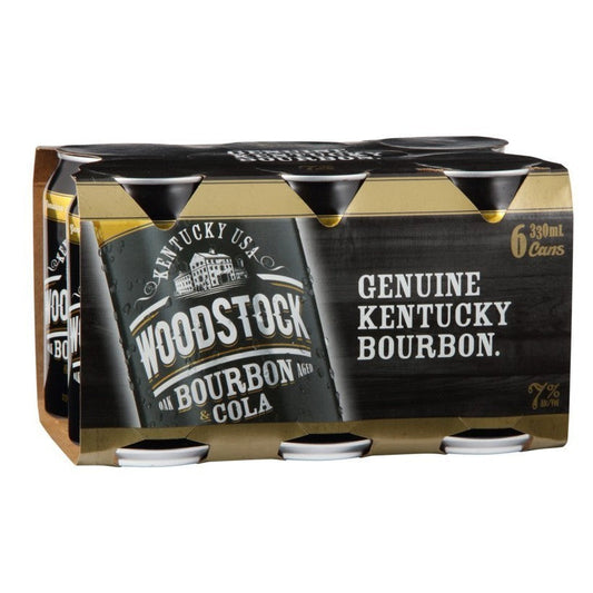 Woodstock 7% 4x6pk 330ml Cans